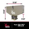 Boss Buck BB-1.80 80 Pound Capacity Non-Typical ATV Feed Spreader and Seeder - 3 of 4