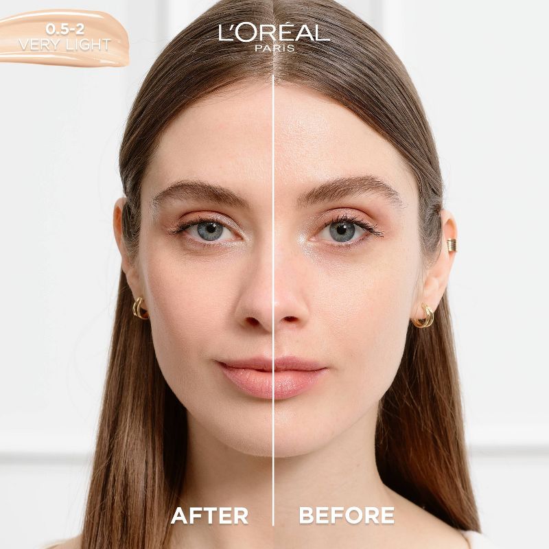 L'Oreal Paris True Match Hyaluronic Tinted Serum Makeup Skincare Hybrid - 1 fl oz, 4 of 14