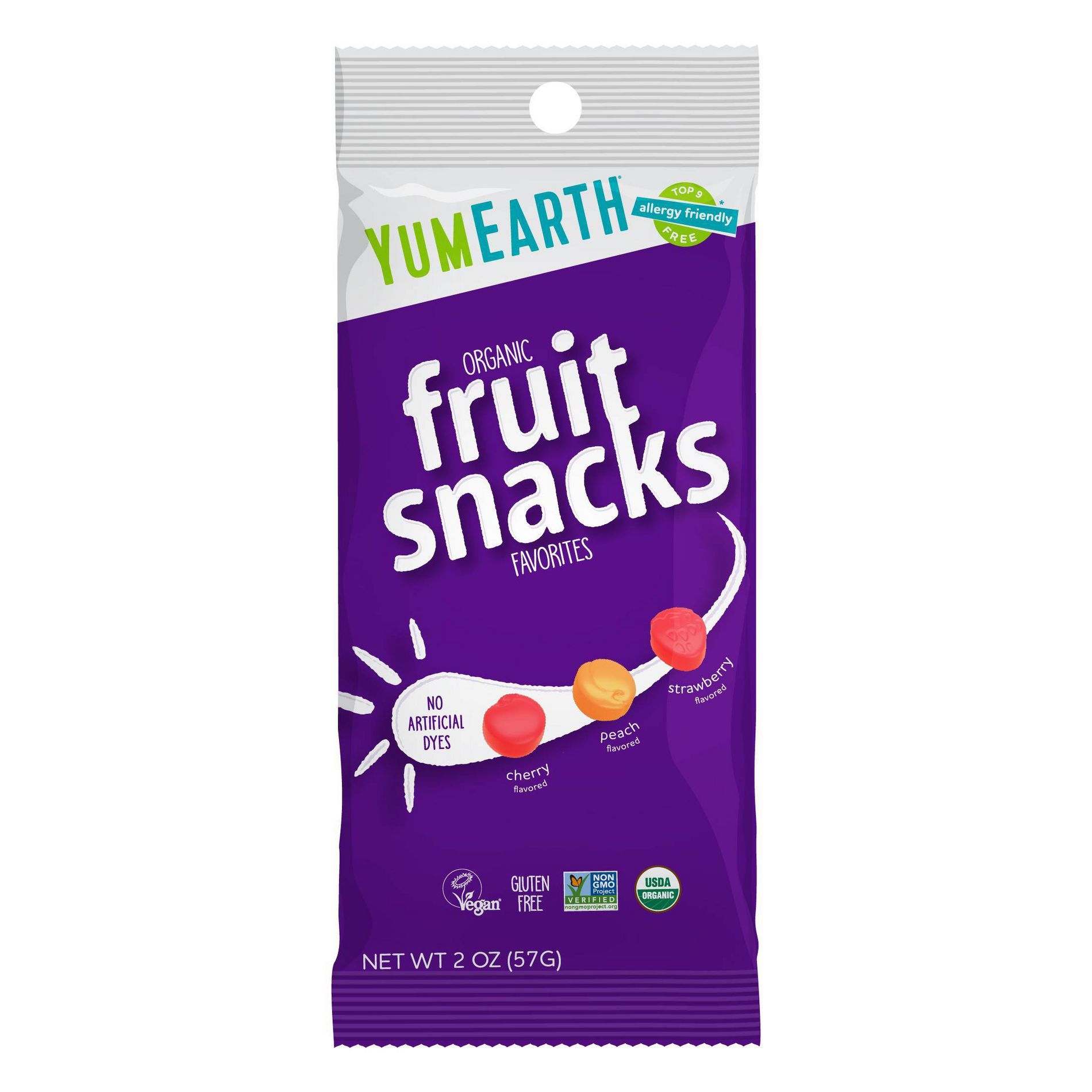 YumEarth Fruit Snacks - 2oz