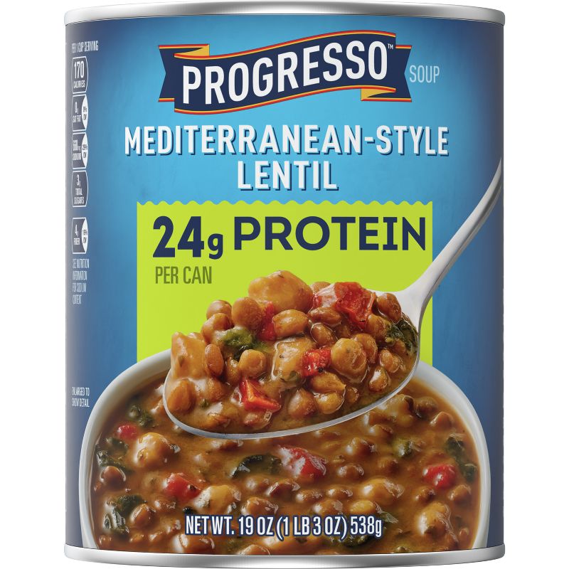Progresso High Protein Mediterranean Style Lentil - 19oz, 3 of 9