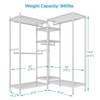 VIPEK Classic L6 Heavy Duty Clothes Rack L Shape Clothing Rack 5-Tier Wire Garment Rack Freestanding Closet, Max Load 850LBS - 3 of 4