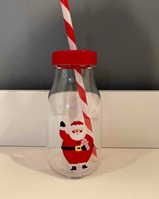 12oz Christmas Santa Tumbler With Straw - Wondershop™ : Target