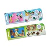 Melissa & Doug Take-Along Magnetic Jigsaw Puzzles Travel Toy 2-Pack – Farm, Princesses - 3 of 4