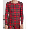 Lev Baby Kids' Bamboo 2-Piece Pajama Set – Plaid Print Unisex Toddler Pajamas (2T–12/14Y) - 3 of 4