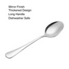 Unique Bargains 410 Stainless Steel Home Kitchen Restaurant Spoons 12 Pcs - 4 of 4