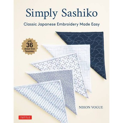 Simply Sashiko - by  Nihon Vogue (Paperback)