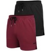 COOFANDY Men's 2 Pack Gym Workout Shorts Quick Dry Athletic Shorts 5 Inch Lightweight Sports Running Shorts with Pockets - 3 of 4