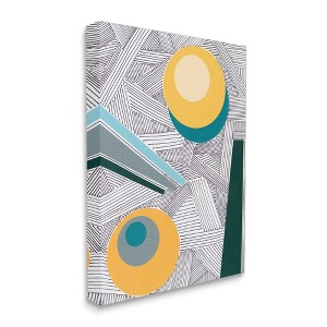Stupell Industries Modern Geometric Abstraction Asymmetrical Circles - 1 of 4