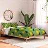 Deny Designs Daniel Coulmann Tennis Grass Court Pattern Kids' Comforter Bedding Set Green - 2 of 4