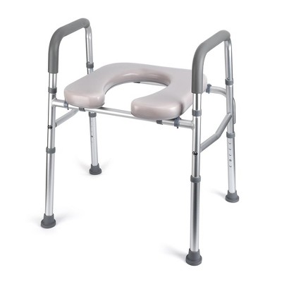 Raised Toilet Seat with Handles