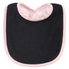 Hudson Baby Infant Girl Cotton and Polyester Bibs 10pk, Im So Fancy Unicorn, One Size - 3 of 4
