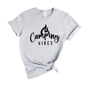 Simply Sage Market Women's Camping Vibes Short Sleeve Graphic Tee - 1 of 3