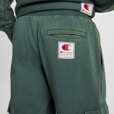Champion Men's Washed Cargo Fleece Jogger Pants