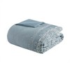 Gracie Mills Ione Classic Elegance 6-Piece Cotton Daybed Cover Collection - Full/Queen - Blue - 4 of 4