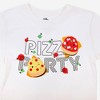 Boys' Squishmallows Pizza Party Short Sleeve Graphic T-Shirt - Beige - 2 of 2