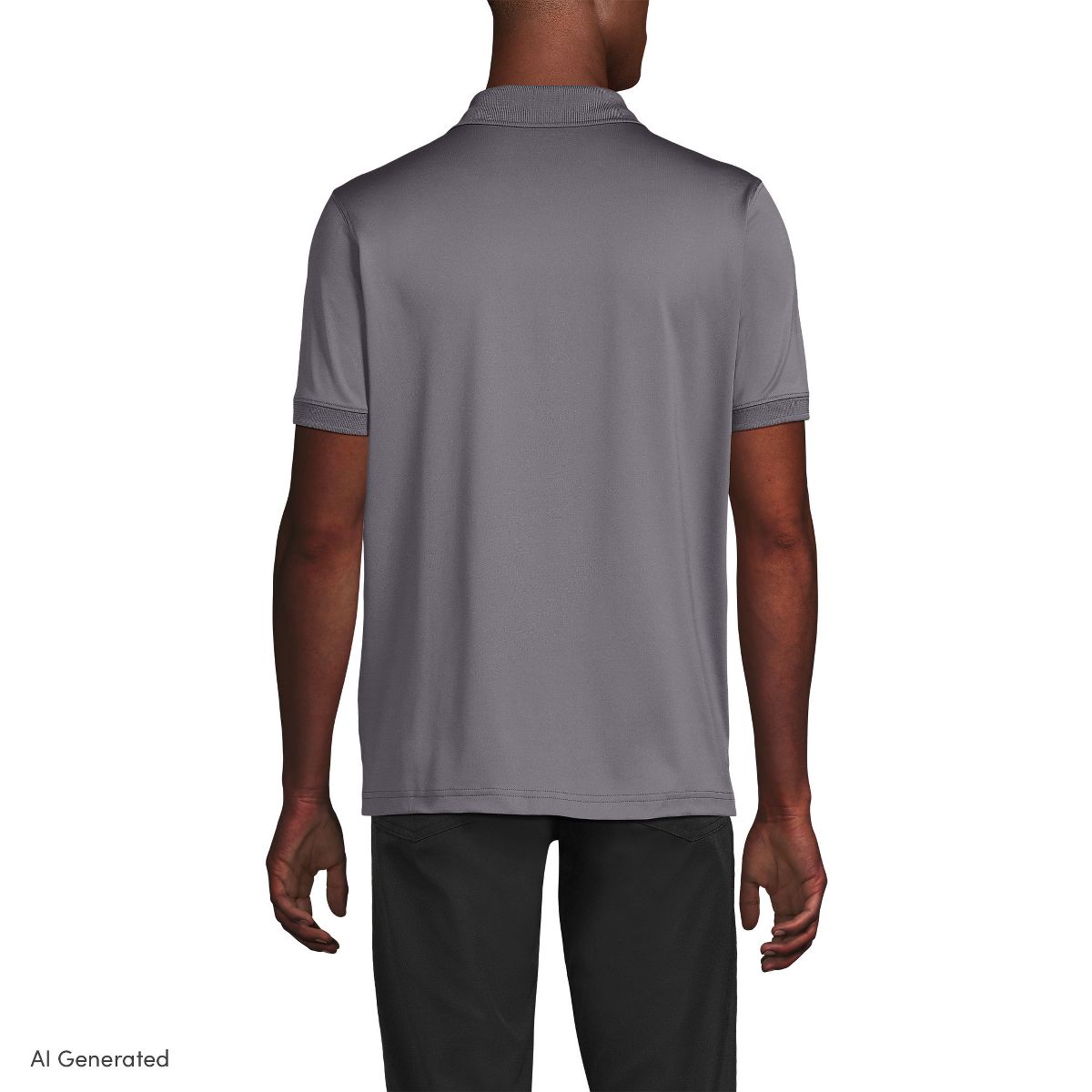 School Uniform Young Men's Short Sleeve Rapid Dry Polo Shirt - thumbnail 2