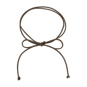 Unique Bargains Christmas Pure Leather Cord End Knot Festival Wrap Belt 1 Pc - 1 of 4