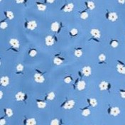 dream blue ditsy floral