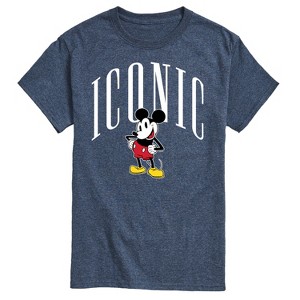 Men's - Disney - Iconic Mickey Short Sleeve Graphic T-Shirt - 1 of 4