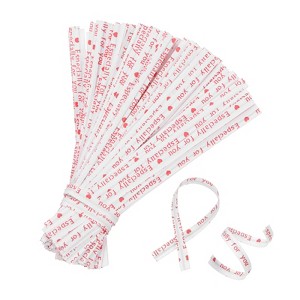 Unique Bargains Kraft Paper Twist Ties Party Gift Cake Candy Wrapping 700 Pcs - 1 of 4