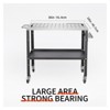 Welding Workbench Table -1200/ 600LBS Capacity with Locking Casters - 3 of 4