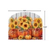 Briarwood Lane Fall Art Sign 8.25x10.25 Sunflowers in Pumpkin For Fall Art Sign - 2 of 4