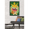 Trends International Tiger with Crown Framed Wall Poster Prints - 2 of 4