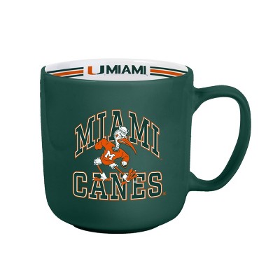 NCAA Miami Hurricanes Stripe Mug - 15oz