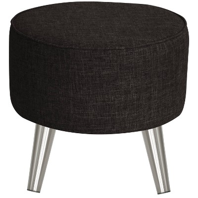 Riverplace Ottoman with Splayed Black - Project 62™