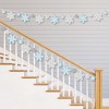 Big Dot of Happiness Winter Wonderland - Snowflake Holiday Party and Winter Wedding DIY Decorations - Clothespin Garland Banner - 44 Pieces - 2 of 4