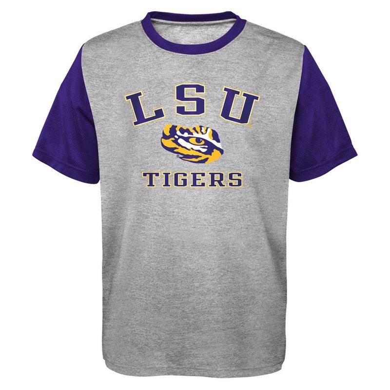 NCAA LSU Tigers Toddler Boys&#39; T-Shirt &#38; Shorts Set, 2 of 4