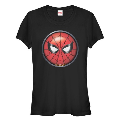 Juniors Womens Marvel Spider-Man: Homecoming Circle Logo T-Shirt - image 1 of 3