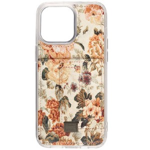 Walli Cases Foyer Floral Phone Case with Wallet and Finger Strap - 1 of 4