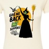 Women's - Wizard of Oz - Give Me Back My Slippers Fitted Graphic T-Shirt - 2 of 4