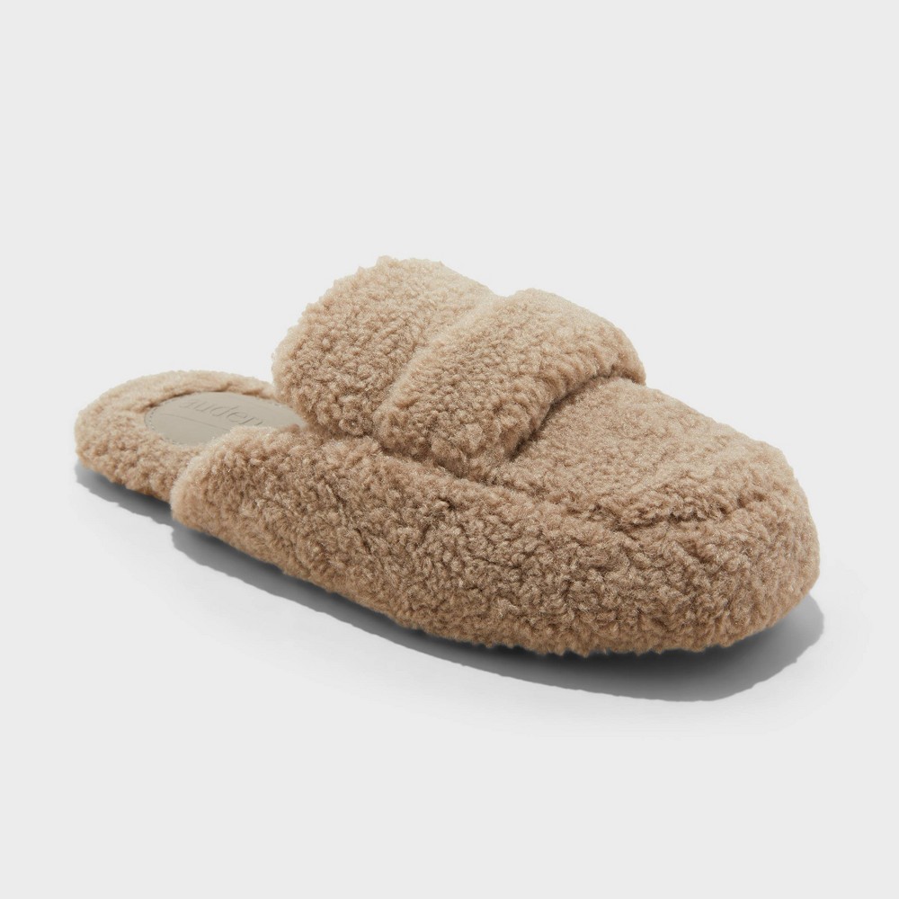 Women's Astoria Faux Shearling Loafer Slippers - Auden™ Taupe 7