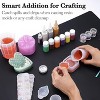 JDICTION 27.5x19.6 Inches Silicone Craft Mat Heat Resistant, Extra Large Non Skid Pad For Jewelry Resin Casting Counter Table Protector, Black - 4 of 4