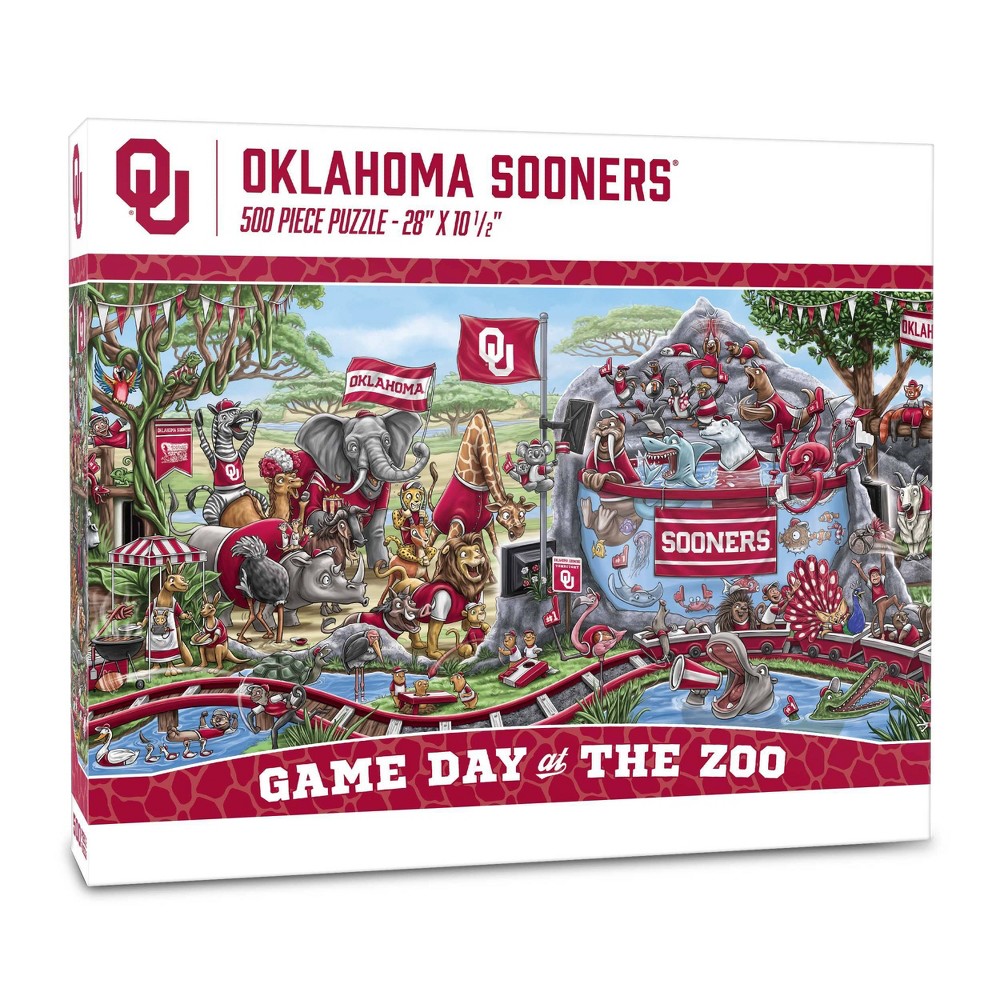 Photos - Jigsaw Puzzle / Mosaic NCAA Oklahoma Sooners Game Day at the Zoo 500pc Jigsaw Puzzle