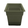 Bloem Dura Cotta Resin Rectangle Window Box Planter with Saucer Tray - 4 of 4