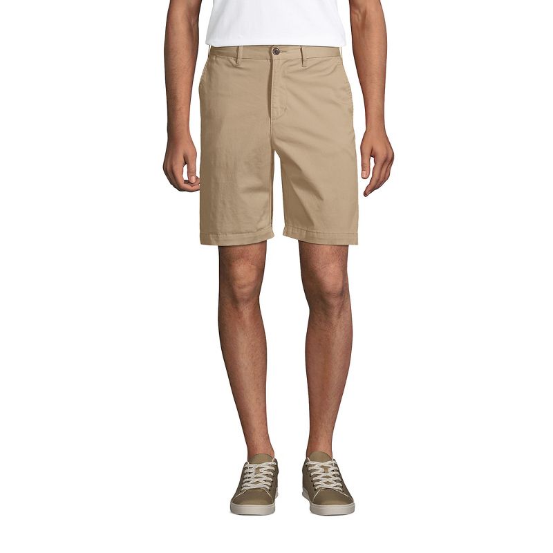 Lands' End Men's 9" Traditional Fit Comfort First Knockabout Chino Shorts, 1 of 6