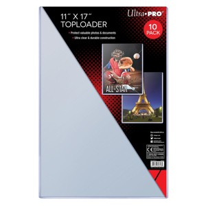 Ultra PRO 11" x 17" Toploaders (10ct) - 1 of 1