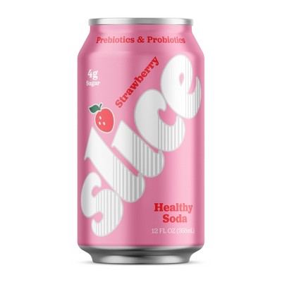 Slice Strawberry Soda - 12 fl oz