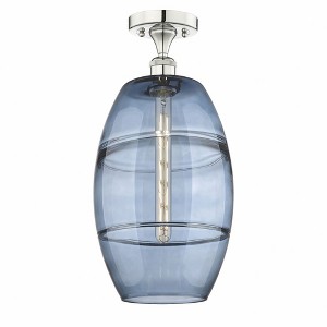 Vaz - 1 Light Semi-Flush Mount In Industrial Style-18.63 Inches Tall and 10 Inches Wide - 1 of 1