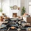 World Rug Gallery Beige Multi Floral Medallion Indoor Area Rug - 2 of 4