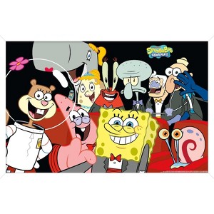 Trends International Nickelodeon Spongebob 25th - Shelfie Framed Wall Poster Prints - 1 of 4