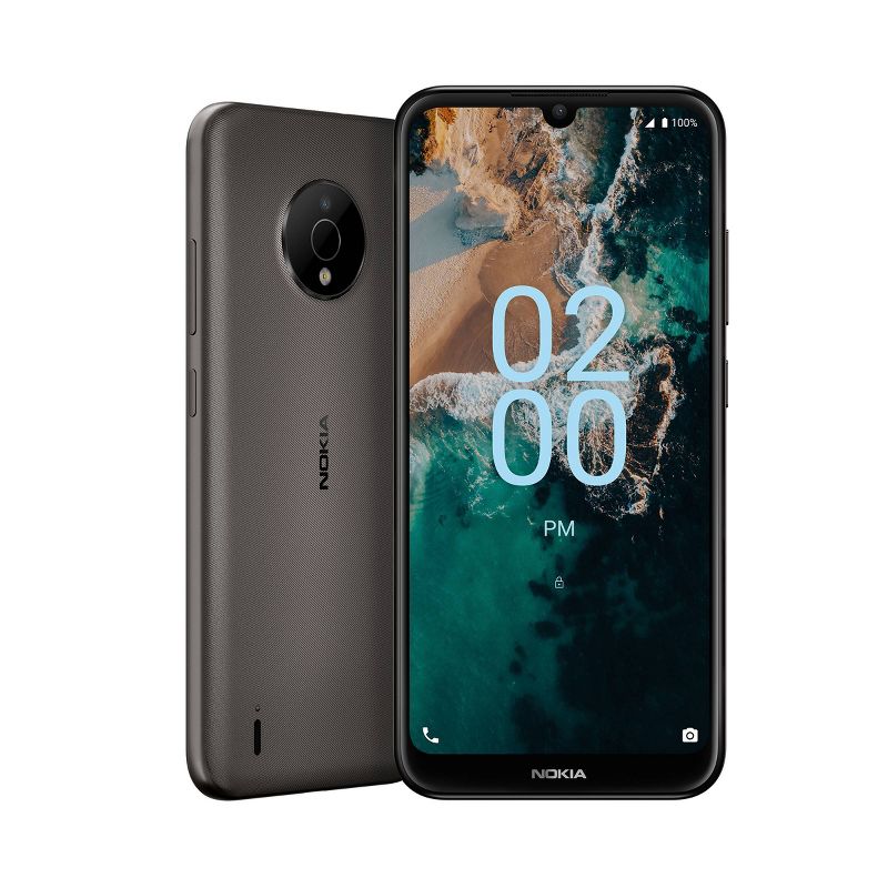 Boost Mobile Prepaid Nokia C200 (32GB) - Black, 1 of 12