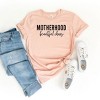 Simply Sage Market Women's Motherhood Beautiful Chaos Short Sleeve Graphic Tee - 3 of 3