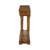 Finish Console Table with Base Shelf, Rectangular Wooden Accent Table for Hallway or Living Room - 3 of 4