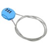 Unique Bargains Gym Locker Small 3 Digit Padlock Combination Locks - 3 of 4