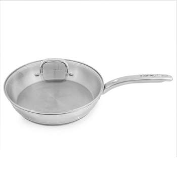 WearEver Stainless Steel 9.5 Skillet Frying Pan with Pour Spouts 3 Deep  AL