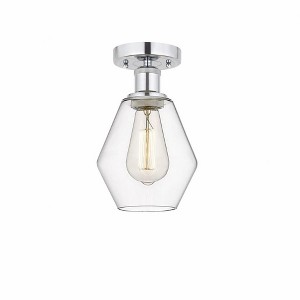 Cindyrella - 1 Light Semi-Flush Mount In Nautiical Style-10.25 Inches Tall and 6 Inches Wide - 1 of 1